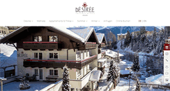 Desktop Screenshot of apart-desiree.at
