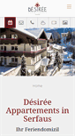 Mobile Screenshot of apart-desiree.at